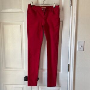 Hybrid & Company Bold Red Jeans